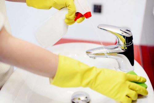 Final clean after construction work in Collierswood