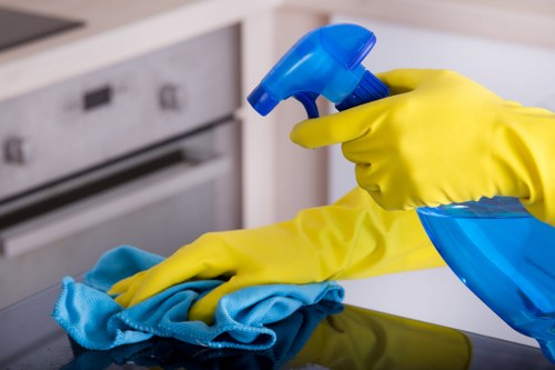 Professional deep cleaning service in a Collierswood home