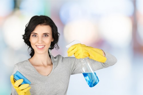 End of tenancy cleaners in Collierswood preparing a property